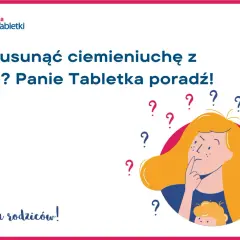 Jak usunąć ciemieniuchę z brwi? Ilustracja przedstawia zamyśloną osobę otoczoną znakami zapytania, szukającą odpowiedzi.